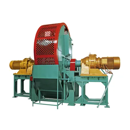 Waste Whole Truck Tyre Shredder Machine Industrial Used Tyre Full Automatic Shredder Into 3-8cm Rubber Blocks Chips