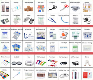 Groothandel Grote Grote Lege Capaciteit Schuur Draagbare Opslag Medische Schoudertassen Professionele Medische EHBO-Doos Tas - Product Image 6