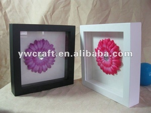 Hot Bán Thân Thiện Với Môi Trắng Hộp Gỗ Cổ Khung Trang Trí Nội Thất <span class=keywords><strong>3D</strong></span> Bóng Hộp Khung Hình Ảnh - Product Image 4