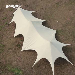 เต็นท์กลางแจ้งแบบพรีเมี่ยมขนาด40-80คนเต็นท์แบบสามยอดกันน้ำได้หรูหราขนาดใหญ่ใช้กลางแจ้งแคมป์ปิ้งปาร์ตี้งานแต่งงาน - Product Image 4