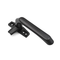Poignée de porte et serrure de luxe modernes en aluminium pour villa, salle de bain, hôtel, cuisine extérieure, centre commercial - Accessoires de quincaillerie polyvalents