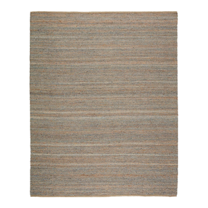 2024 Top vente Jute naturel tissé à la main Style moderne haute pile rayure géométrique gris Beige rembourré antidérapant tapis pour animaux de compagnie ensemble - Product Image 1