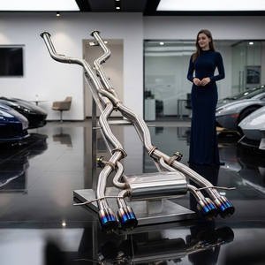 Catback-Auspuffanlage für BMW M3/M4 <span class=keywords><strong>G8X</strong></span> Z-Rohr Mittelrohr 3.0t 2019-2022 Edelstahl Hochleistungs-Auspuffrohr Schalldämpfer - Product Image 6