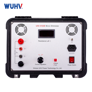 Testeur de résistance de contact à courant élevé UHV-H100B, mesureur de résistance de boucle, micro-ohmmètre - Product Image 4