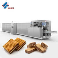 Mesin Pembuat Wafer Biskuit Industri Grosir Online Otomatis Penuh untuk Pabrik dengan Kualitas Tinggi untuk Pabrik Makanan Ringan
