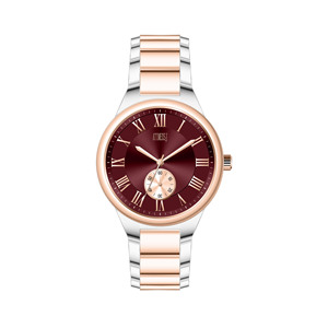Montre Aura Flow avec bracelet en métal, mouvement à quartz, pour les affaires, les soirées et les situations quotidiennes. - Product Image 5