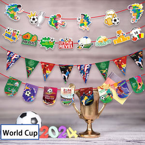 ธงประดับธีมฟุตบอลขายส่ง, ของตกแต่งงานปาร์ตี้แข่งขันฟุตบอล, ธงแข่งขันฟุตบอล - Product Image 3