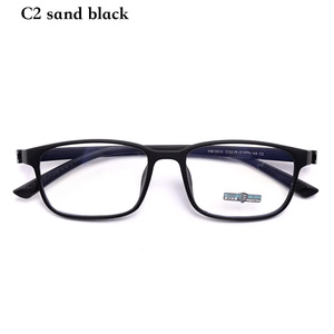 Kính mắt vuông gọng liền, chất liệu TR90 siêu nhẹ, không kim loại, chống ánh sáng xanh, kiểu dáng cổ điển, đeo thoải mái, áp lực nhẹ, unisex - Product Image 6