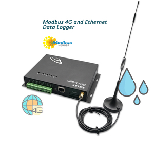Modbus 4G and Ethernet <b>Data</b> <b>Logger</b> with Antenna for <b>Temperature</b> Monitoring - Product Image 1
