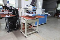 Presse à chaleur hydraulique automatique à poste unique 38x38cm pour transfert de vinyle sur T-shirt