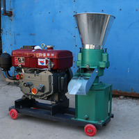 Máquina Eléctrica de Alta Productividad para la Elaboración de Pienso en Pellets para Granjas Avícolas, Planta de Fabricación, Sistema Completo de Procesamiento de Granos