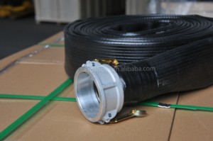 ASOE Longman 450 Nitrile <strong>Rubber</strong> 10 bar Working Pressure Water Discharge Layflat <strong>Hoses</strong> <strong>air</strong> <strong>Hose</strong> - Product Image 3