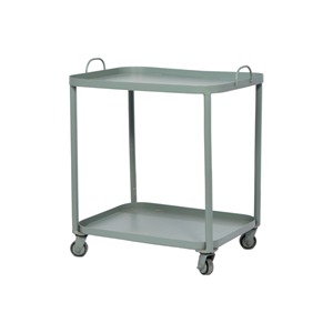 Stylish 2-Layer Metal Bar Cart with 4 <b>Wheels</b> Custom Drinkware Storage Solution <b>for</b> Kitchen Hotel Outdoor Wedding Home Bars - Product Image 2