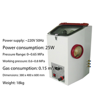 Machine de sablage dentaire LZQP-A pour le traitement de surface des couronnes, bridges et cadres en laboratoire dentaire
