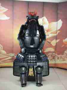 Armadura Tradicional Japonesa de Samurai, Armadura de Samurai Usable para Niños, Armadura de <span class=keywords><strong>Kuroda</strong></span> Nagamasa, Disfraz de Festival, Accesorios de Televisión - Product Image 2