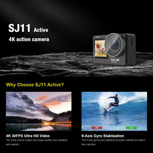 <span class=keywords><strong>Cam</strong></span>éra d'<span class=keywords><strong>action</strong></span> 4K <span class=keywords><strong>SJCAM</strong></span> SJ11 Active Body étanche 20MP Sports <span class=keywords><strong>Action</strong></span> <span class=keywords><strong>Cam</strong></span> - Product Image 2