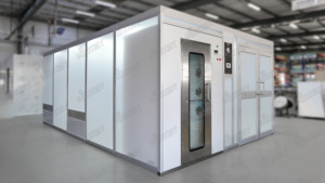 Modular nhỏ tường cứng <span class=keywords><strong>container</strong></span> iso7 phòng sạch cho nhà máy Mô văn hóa phòng thí nghiệm thủy tinh phòng sạch bao vây phòng sạch lều - Product Image 4