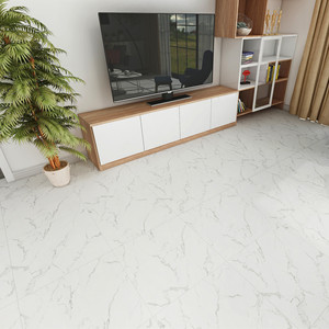 Dalles de sol en vinyle SPC autocollantes au design moderne, installation facile par clic, revêtement de sol en plastique pour salle de sport, utilisation en intérieur, fourniture d'usine - Product Image 2
