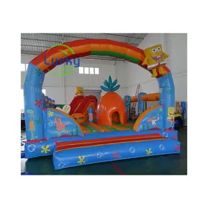 Verkauf Indoor Outdoor Aufblasbarer Spielplatz Hüpfburg Combo Fun Fair Park Aufblasbarer Karneval Playland Bounce House für Kinder