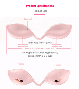 Masseur de poitrine sexy à vibrations sans fil de haute qualité pour femmes - Product Image 6