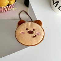 Gantungan Kunci Hewan Kecil Simulasi Boneka Lucu Bentuk Hati untuk Anak Perempuan, Gantungan Kunci Tas Tikus untuk Pelajar