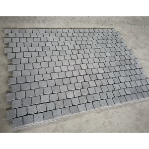 Pierre en granit noire naturelle, pavée de brique mate, vente en gros, meilleurs <span class=keywords><strong>prix</strong></span>, livraison gratuite en chine - Product Image 1