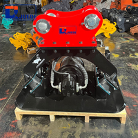 Compacteur vibrant hydraulique de haute qualité pour excavatrice de construction routière, adapté aux excavatrices de 10 à 60 tonnes