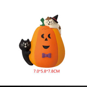 Figura de Resina Zakka de Halloween, Hecha a Mano y Pintada a Mano, Mini <span class=keywords><strong>Adorno</strong></span> para el Hogar o Escritorio, Decoración Festiva, Regalos para Fiestas, Accesorios de Fotografía - Product Image 6