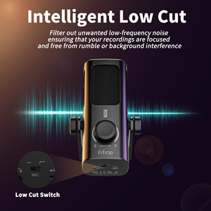 Fifine amplitank profile3 Loại C mic podcast Microphone phòng thu chuyên nghiệp microphone condenser microphone - Product Image 3