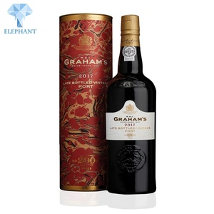 Custom Printing Brand Luxury Craft Wine Paper Tube Cylinder Round Packaging Empty Gift Box for Glass Bottle - Product Image 2