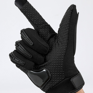 Gants unisexes 2026 personnalisables avec logo, protection intégrale, demi-doigts, coussinets de paume, protection des phalanges, antidérapants, imperméables, respirants, en maille, vente en gros - Product Image 6