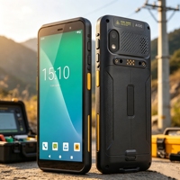 HiDON - Le PDA portable 6 pouces le moins cher de notre usine avec Android 14, NFC et excellent lecteur de codes-barres 2D pour la logistique/la collecte de données en entrepôt