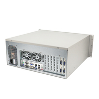 Serveur en rack 4U, ordinateur industriel avec processeur de bureau Intel I3 I5 I7, prise en charge de 6 disques durs de 3,5 pouces et de Win XP