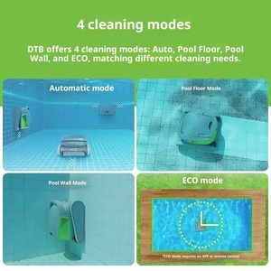 Robot Pulitore per Piscina a Forma di Delfino - Aspirapolvere Subacqueo Wireless per Fondo Piscina - Product Image 5