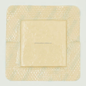 Gelişmiş yara bakımı, ülser ve Bedsore için yüksek emici steril nazik sınır silikon yapıştırıcı poliüretan köpük pansuman - Product Image 1