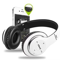 Auriculares Inalámbricos P47, Auriculares Plegables con Tarjeta TF, Radio FM, Modo con Cable para Juegos y Música