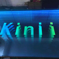 Articles de fête Boîte de nuit gonflable avec Led et sol Location commerciale École Piste de danse Matériaux A Mene La Lumière De