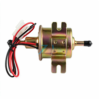 Pompe à carburant électrique HEP-02A 12V 24V universelle basse pression pour transfert de carburant diesel et essence pour voiture, moto, VTT, camion