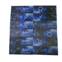 Stiker Wallpaper Lenticular 3d Ukuran Kecil dan Kustom untuk Dua Belas Rasi Bintang
