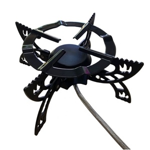 燃料キャニスターアダプターバーナー付き超軽量屋外キャンプガスストーブのバックパッキング - Product Image 1