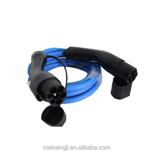 Cable de Carga para Vehículos Eléctricos Tipo 2 a GBT, 22KW, 32A, 3 Fases, 85-265V, 50Hz, Resistencia a Alto Voltaje 2600V AC, Conexión EVSE - Product Image 1