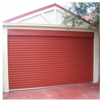 Porte roulante anti-effraction légère et moderne, finition de qualité, prix direct fabricant Chine, pour stockage autonome, résistante au feu