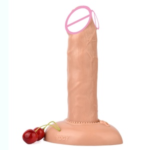 YOCY NEW 8 Inch Realistic <b>Dildo</b> Liquid Silicone Soft Sex Toy Erotic Black <b>Dildo</b> Masturbation Waterproof Sex Toy for Adult - Product Image 3