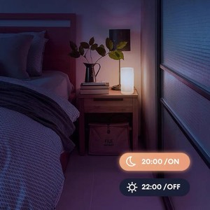 Cozylife Smart BT RGB Desktop Ambient Light Voice Activated Rhythm <b>Table</b> Lamp APP Control LED Bedside Night Light For <b>Gaming</b> - Product Image 5
