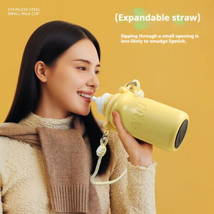 30oz 900ml 316 Stainless Steel Leakproof Tumbler with Handle and Straw Lid Custom Logo Wholesale Insulated Vacuum <strong>Flask</strong> - Product Image 5
