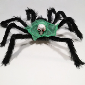 Tùy chỉnh 75cm Fluffy <span class=keywords><strong>redback</strong></span> Spider Đồ chơi siêu mềm Halloween côn trùng nhồi bông sang trọng PP bông Điền - Product Image 3