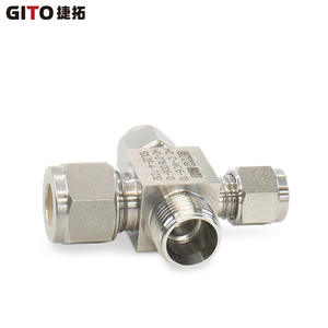 Connecteur à quatre voies en alliage de titane haute pression HC-276, connecteur à quatre voies à double ferrule Hastelloy, autres connecteurs - Product Image 3