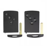 Coque de clé de voiture intelligente à 4 boutons, télécommande 434Mhz, puce 7947 pour Renault Clio Logan Megane 2 3 Scenic - Vente en gros usine