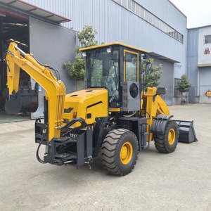 Fabbrica diretta nuova 4x4 Mini terne escavatore motore Diesel CE EPA certificato - Product Image 5