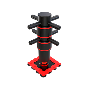 Nuevo Producto: Saco de Boxeo Vertical de Doble Uso, Maniquí Giratorio de Madera para Wing Chun, Kung Fu y <span class=keywords><strong>Wushu</strong></span> - Product Image 2